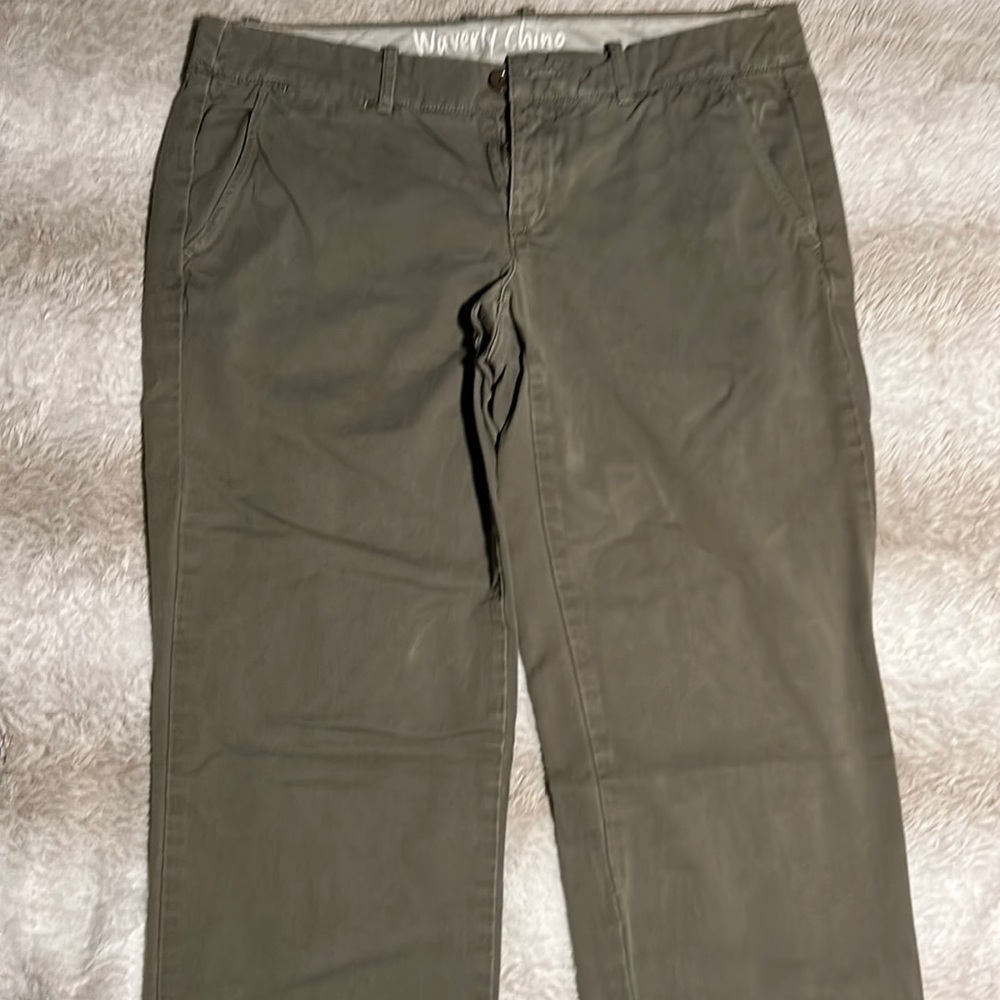 J Crew waverly chino size 6